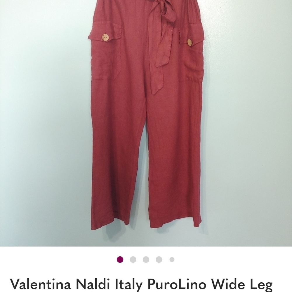 100%linen Made In Italy